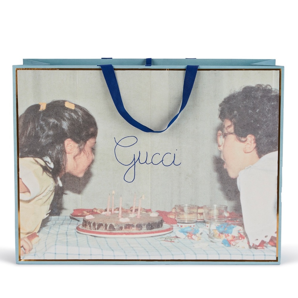 BRAND NEW Authentic Gucci Birthday Candle Gift Bag